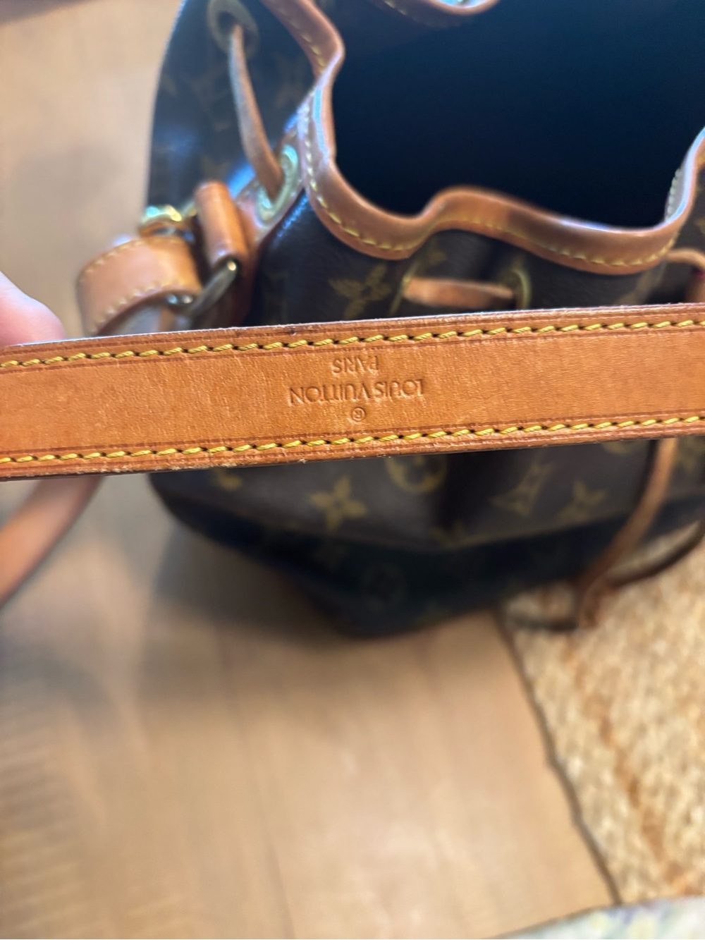 Louis Vuitton Brown petite noe - Picture 12 of 13